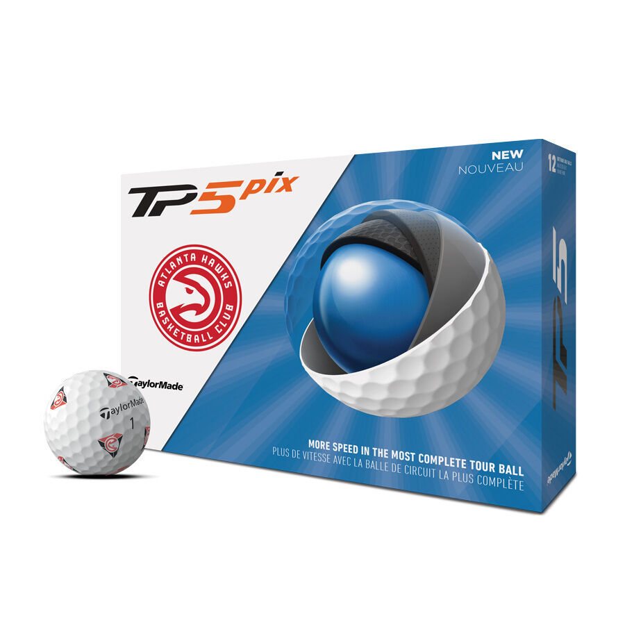 Balles de golf TP5 Pix Atlanta Hawks numéro d’image 2