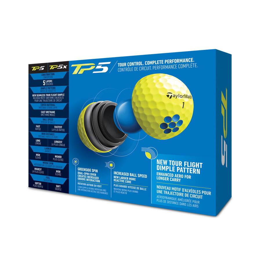 Balles de golf jaunes TP5 numéro d’image 2