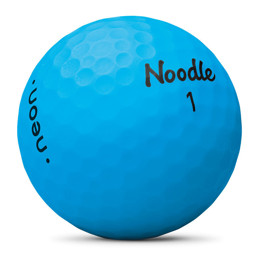Noodle Neon Matte Blue Golf Balls image numéro 1