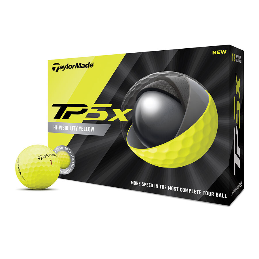 Balles de golf jaunes TP5x 2020 numéro d’image 0