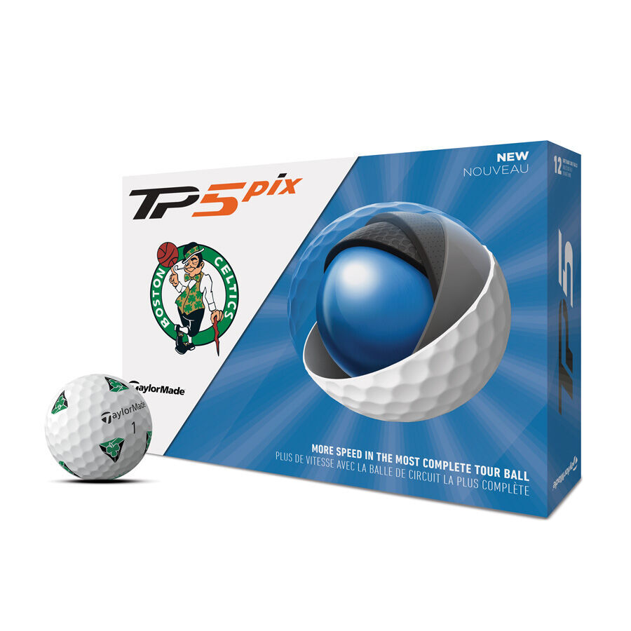 Balles de golf TP5 Pix Boston Celtics numéro d’image 2