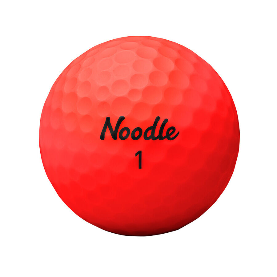 Balles de golf rouges Noodle Neon Matte numéro d’image 2