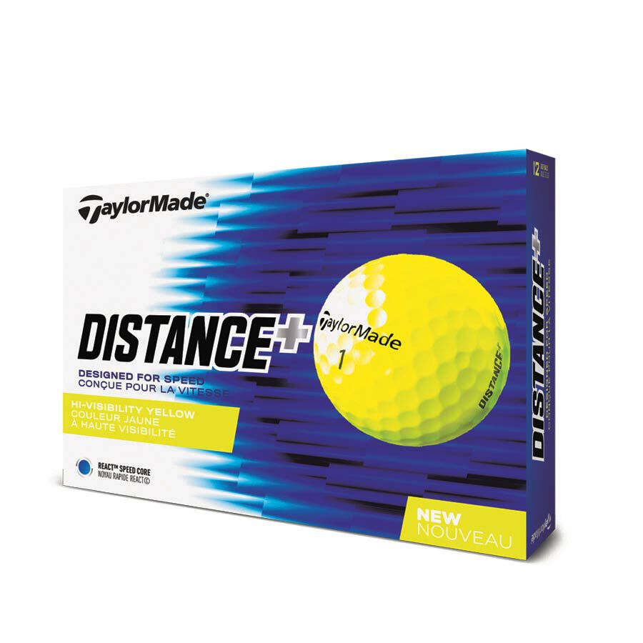 Distance+ Yellow Golf Balls numéro d’image 0