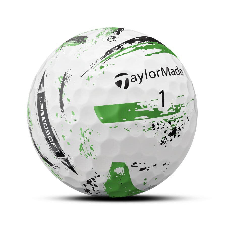 Balle de golf à encre verte SpeedSoft image numéro 1