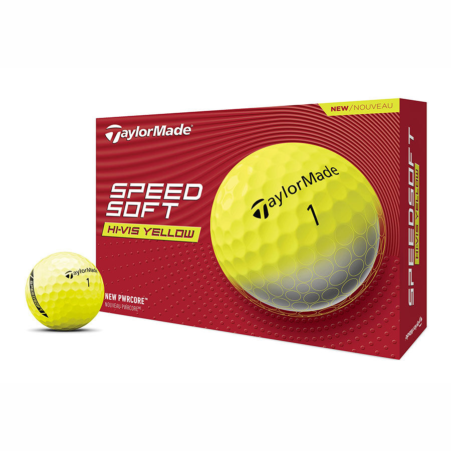 Balle de golf jaune SpeedSoft numéro d’image 0