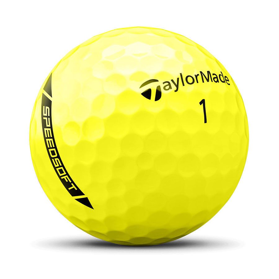 Balle de golf jaune SpeedSoft image numéro 1
