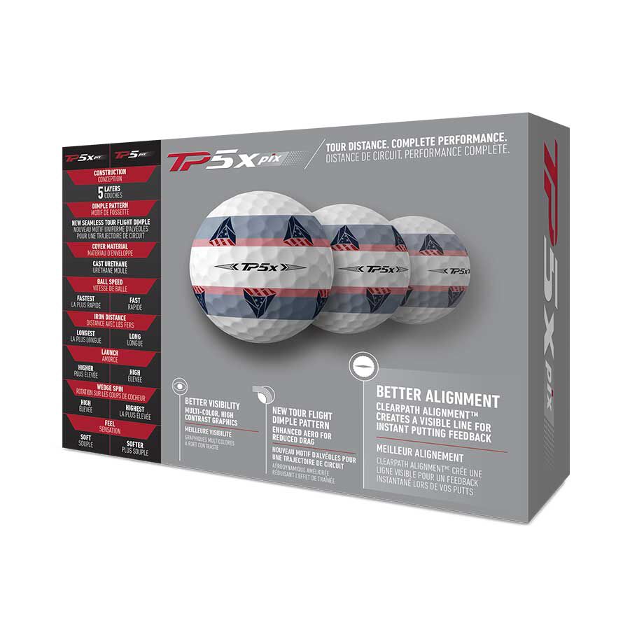 TP5x pix USA Golf Balls image number 2